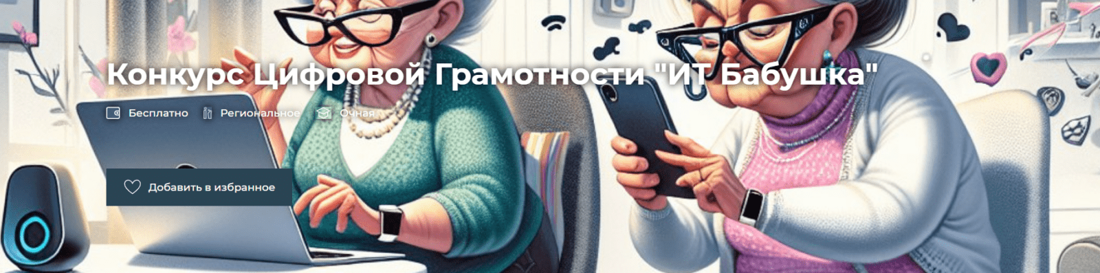 В Омской области объявлен «чемпионат по цифровой грамотности» для женщин от 60 лет
